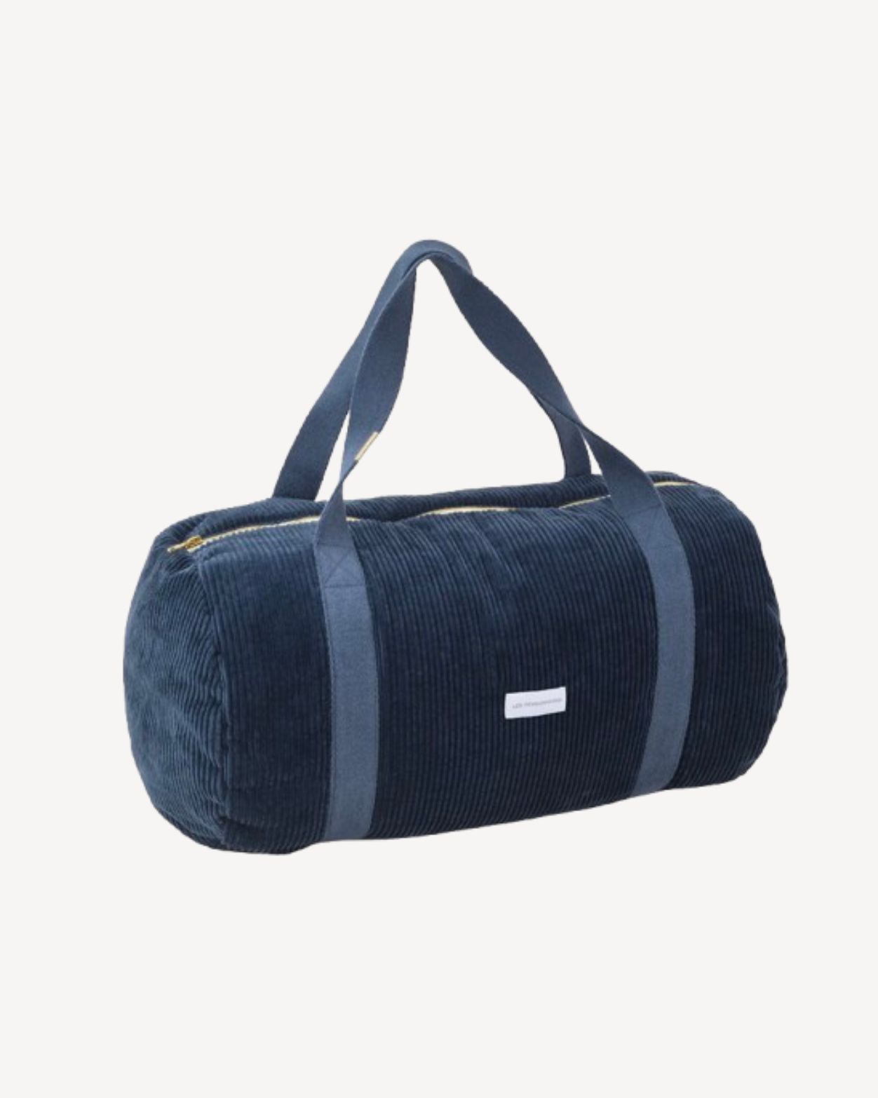 Sac Bowling velours bleu