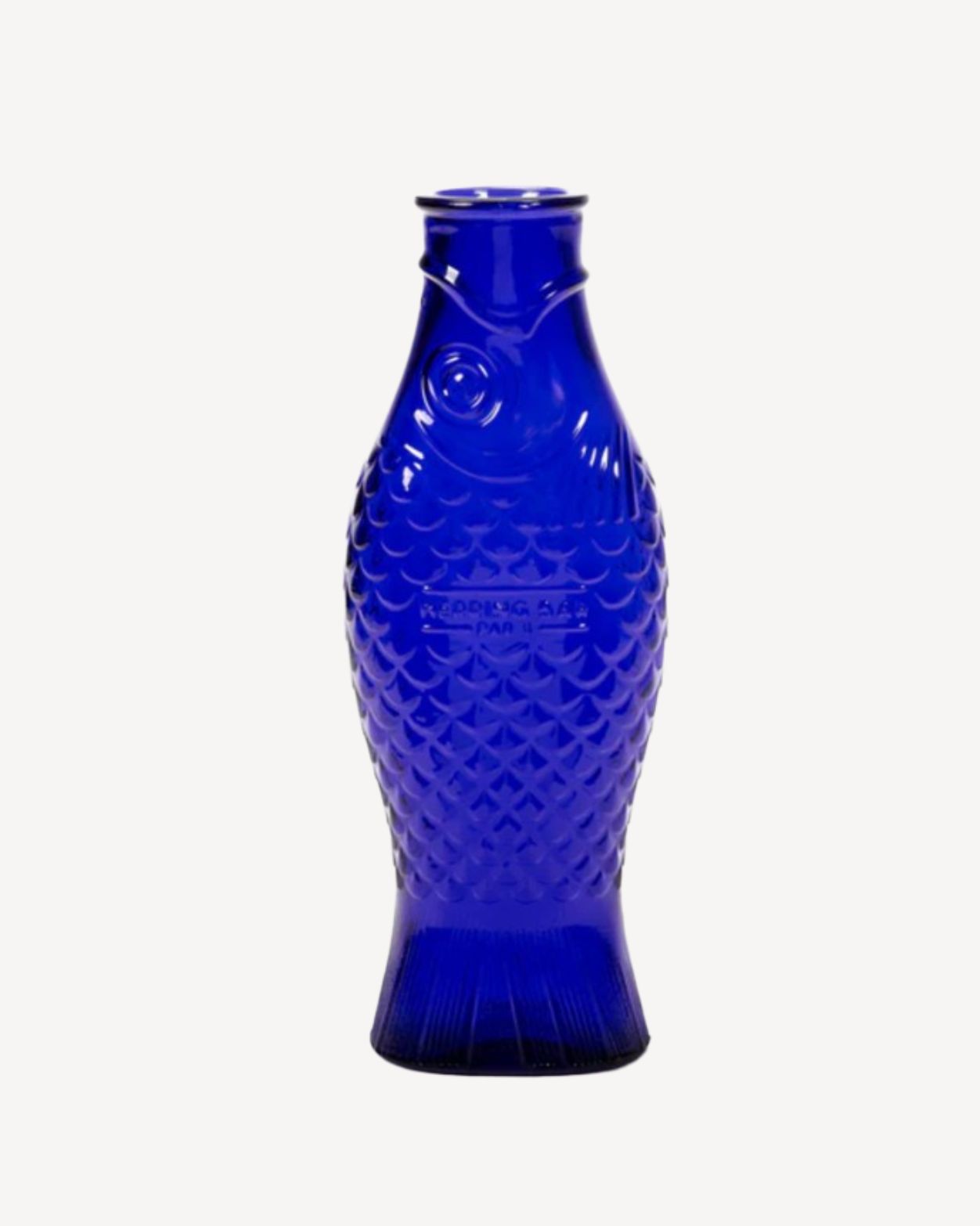 Carafe poisson bleu