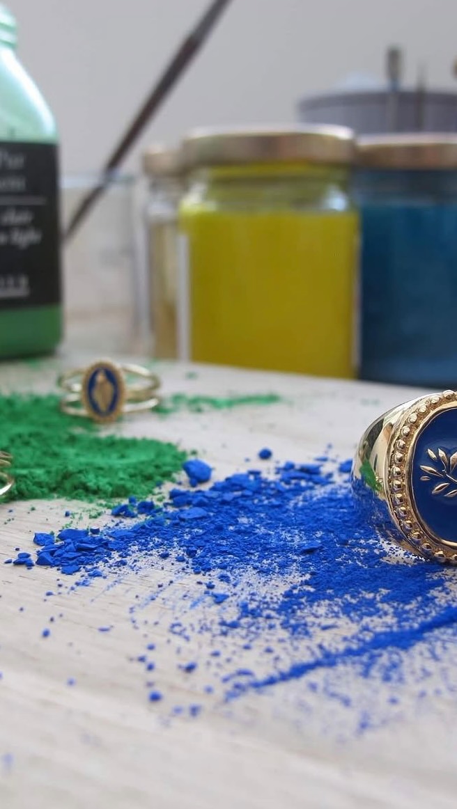 Backstage : la fabrication des bijoux — Instagram Aparté