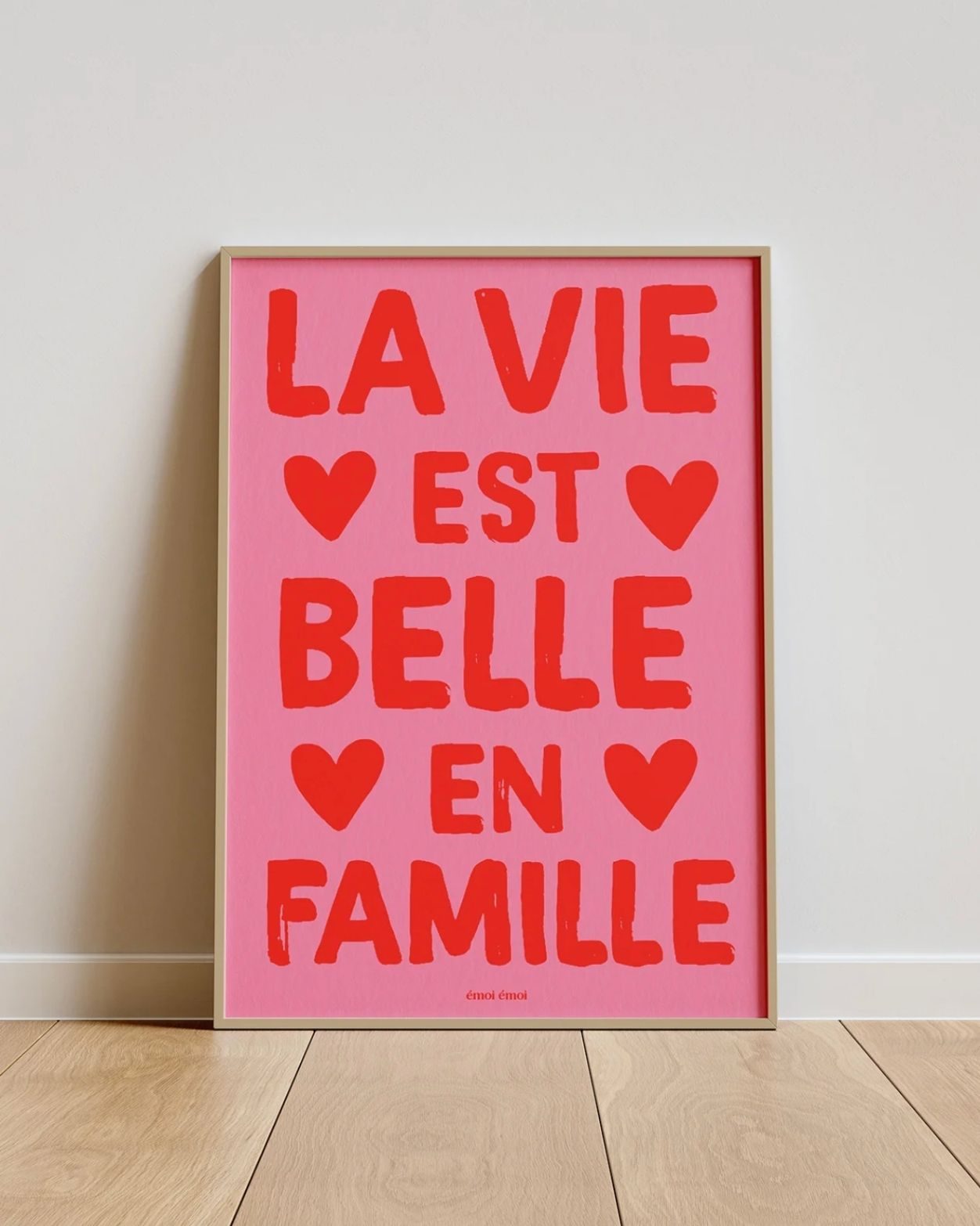 L'affiche La vie est belle en famille