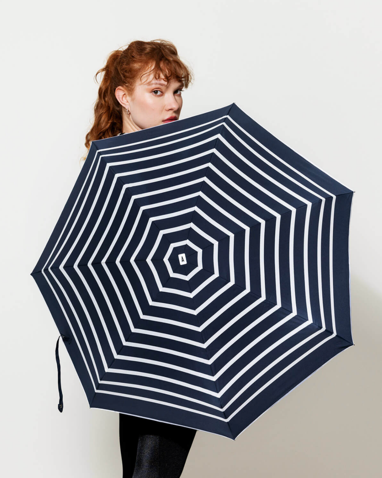 Mini parapluie bleu marine