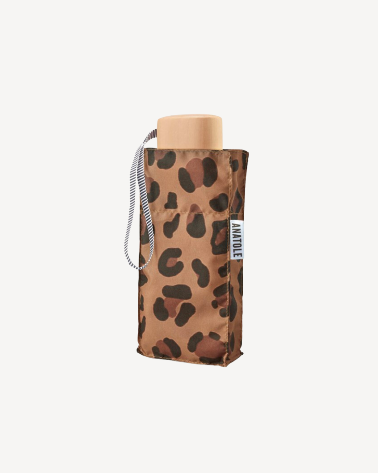 Mini parapluie léopard – micro & solide – AIMÉ