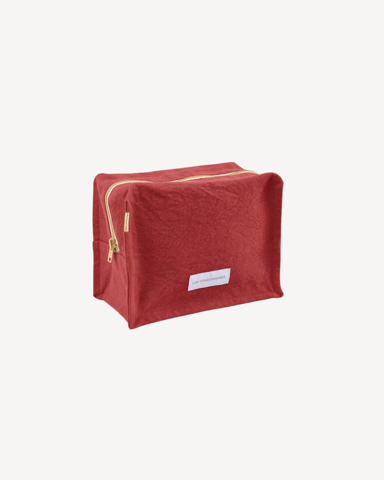 Trousse de toilette cube rouille Les pensionnaires — Aparté